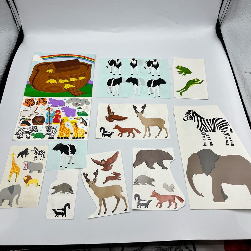Colorful Animal Wall Decal Set